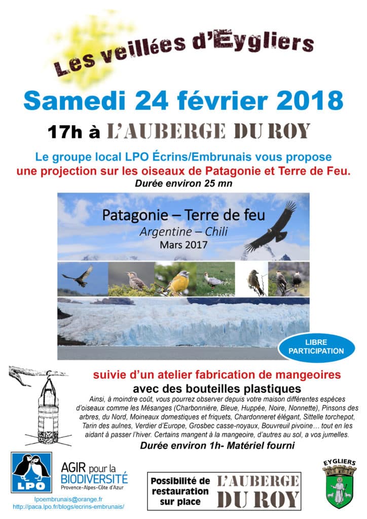 Rencontres oiseaux hautes alpes Auberge du roy